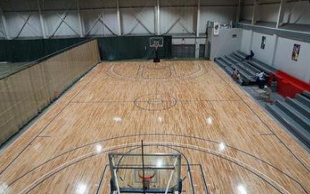 New gymnasium with running track above