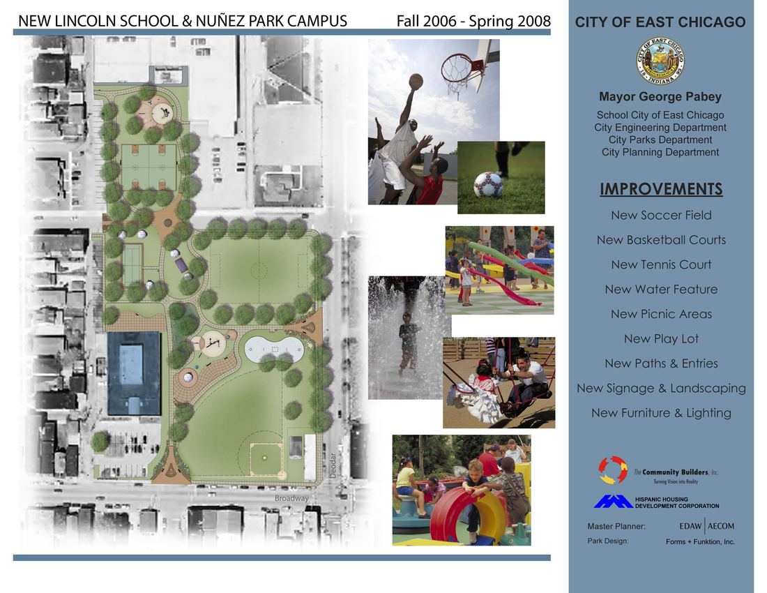 New Lincoln School and Nunez Park Campus plan and program
